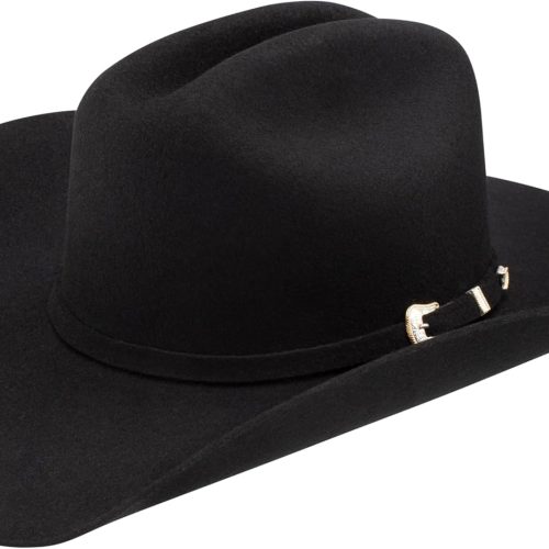Wool Felt Cowboy Hat with Cattleman Crown